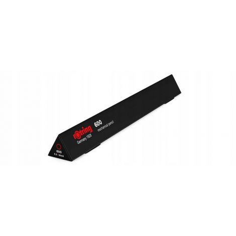 Ołówek automatyczny rOtring 600 metalowy 0.5mm, srebrny - 4